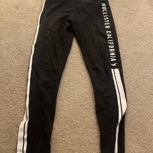 Black cotton leggings